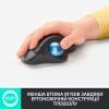 Мишка Logitech Ergo M575 Wireless Trackball Graphite (910-005872) зображення 2