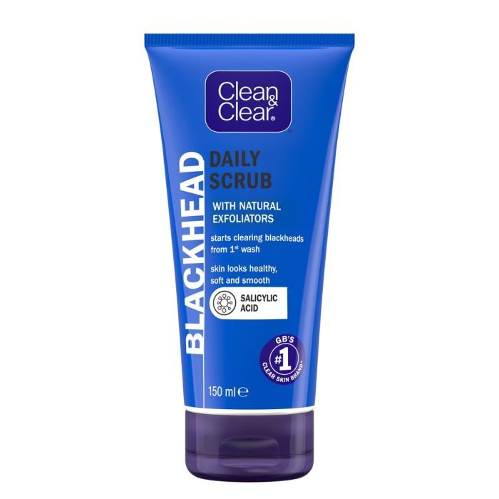 Скраб для обличчя Clean & Clear від чорних цяток 150 мл (3574660149807)