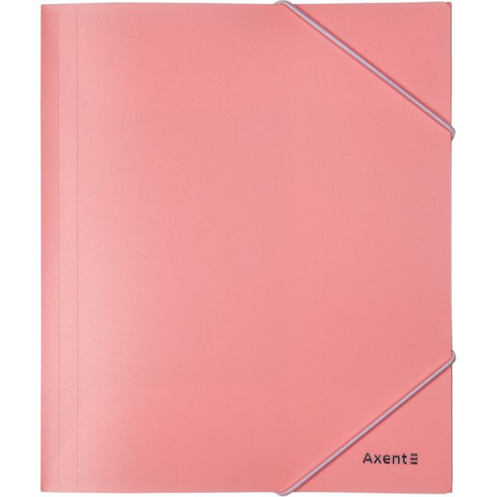 Папка на резинках Axent A5 410 мкм Pastelini pink (1514-10-A)