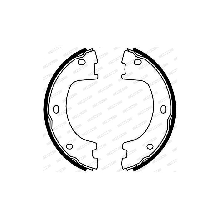 Гальмівні колодки FERODO FSB4103