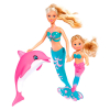 Кукла Simba Штеффи и Эви Подруги-русалочки с дельфином и расческой (5733336)