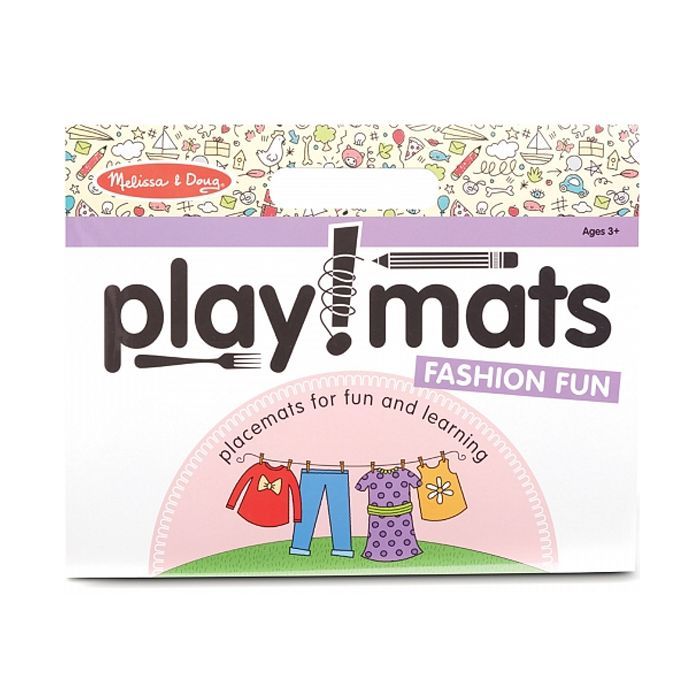 Набір для творчості Melissa&Doug розмальовка вирізання Мода (MD31433)