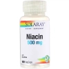 Витамин Solaray Ниацин, 500 Мг, 100 капсул (SOR-04363)