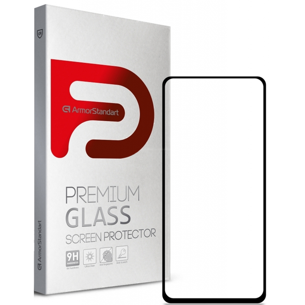 Скло захисне Armorstandart Full Glue Xiaomi Poco X3 Black (ARM59756)