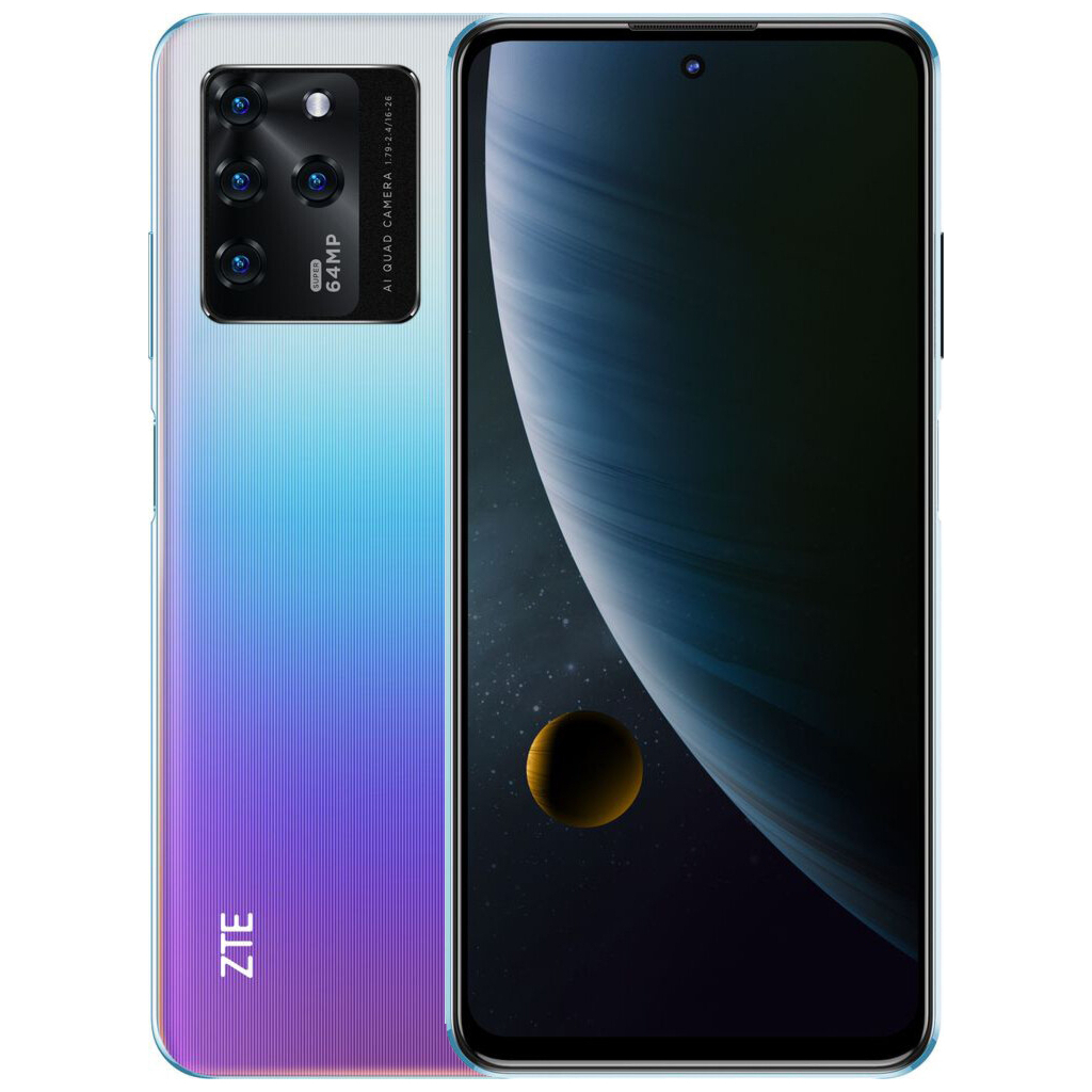 Мобільний телефон ZTE Blade V30 4/128GB Blue зображення 9