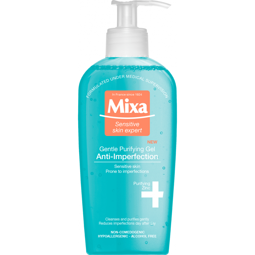 Гель для умывания Mixa Anti-Imperfection Очищение для чувствительной кожи 200 мл (3600550807417)