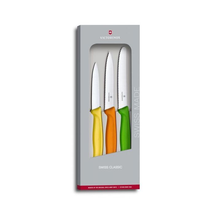 Набір ножів Victorinox SwissClassic Paring Set 3 шт Color (6.7116.31G)