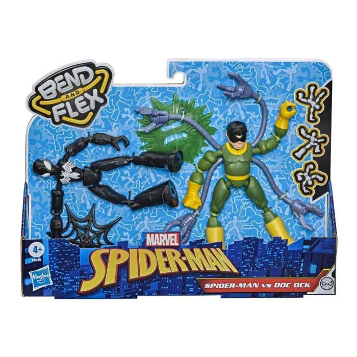 Фигурка для геймеров Hasbro набор Spider-Man Bend and flex Человек-паук против Дока (F0239) изображение 2