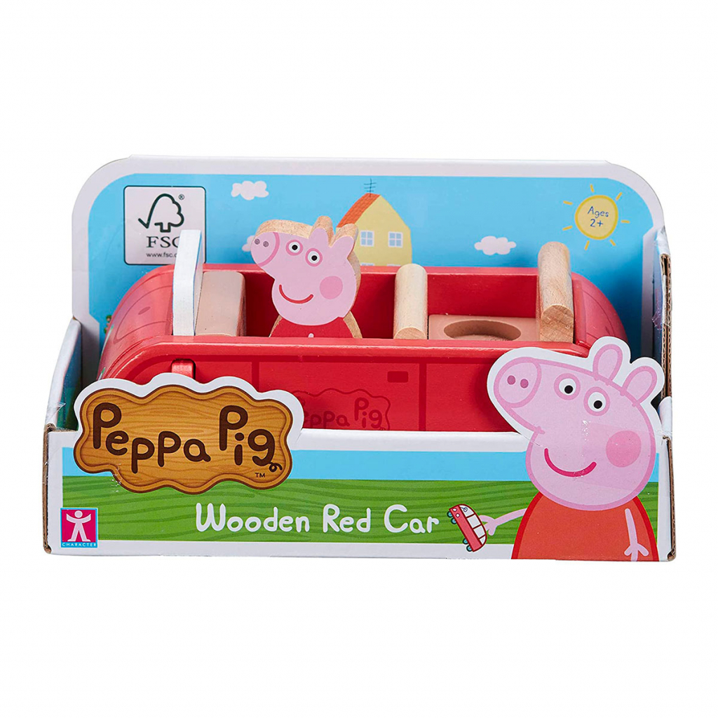 Игровой набор Peppa Pig деревянная Машина Пеппи (07208) изображение 3