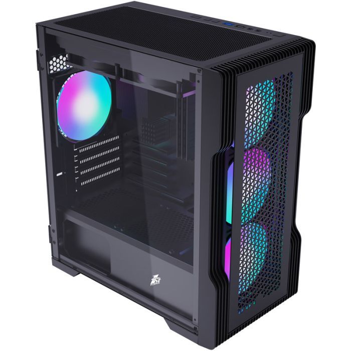 Корпус для ПК 1stPlayer T3-4F1-BK изображение 2