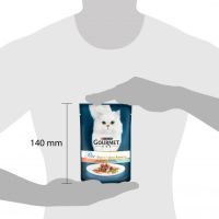 Вологий корм для кішок Purina Gourmet Perle Duo. З лососем та сайдою в підливі 85г (7613033580000) зображення 5