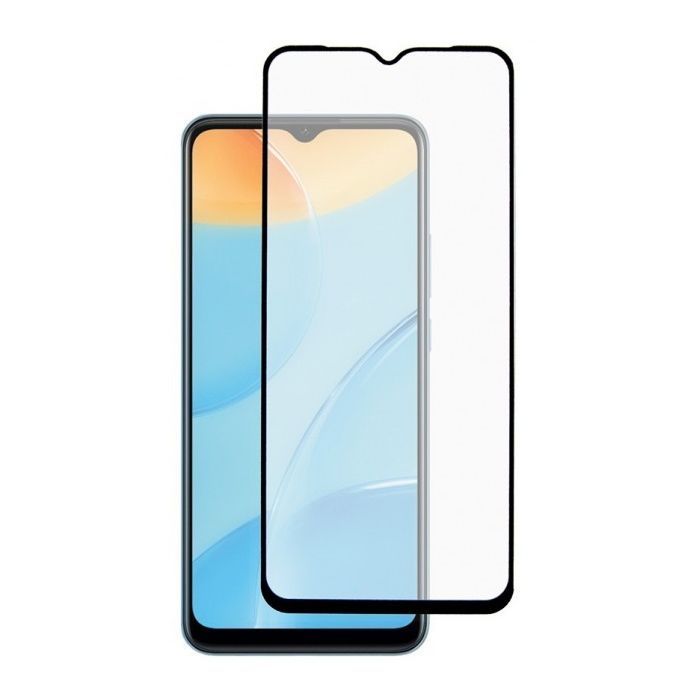 Скло захисне Dengos Full Glue Oppo A16 (black) (TGFG-206) зображення 2