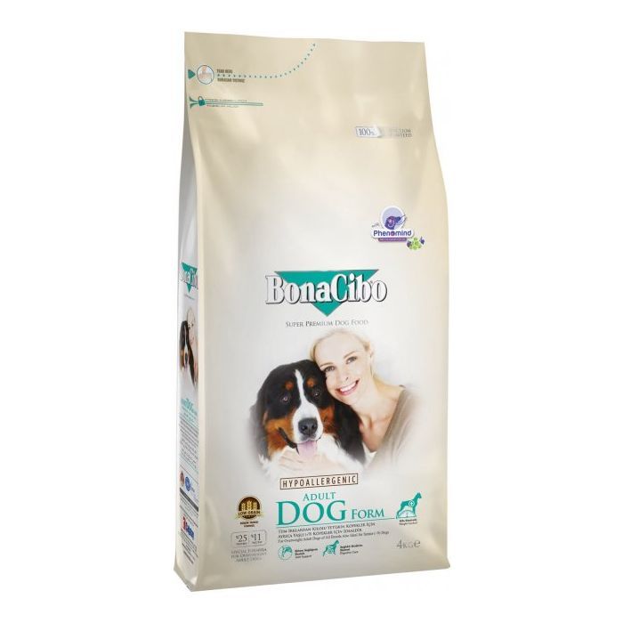 Сухой корм для собак BonaCibo Adult Dog Form 4 кг (BC406182)