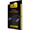 Дата кабель OTG USB 3.0 AF to Type-C 0.15m Cablexpert (A-USB3C-OTGAF-01) зображення 3