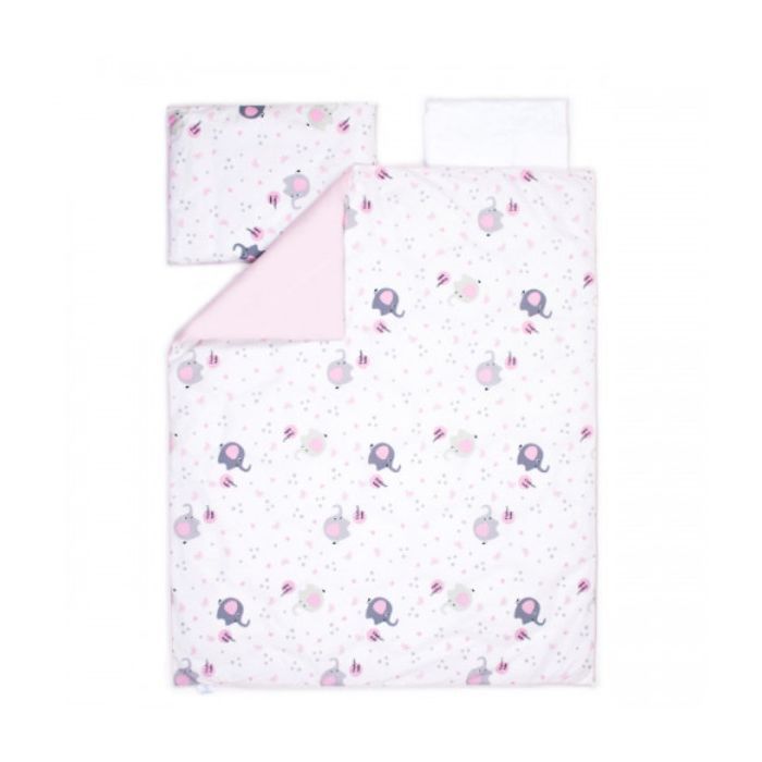 Дитячий постільний набір Верес Elephant family pink (6 од.) (208.05) зображення 2