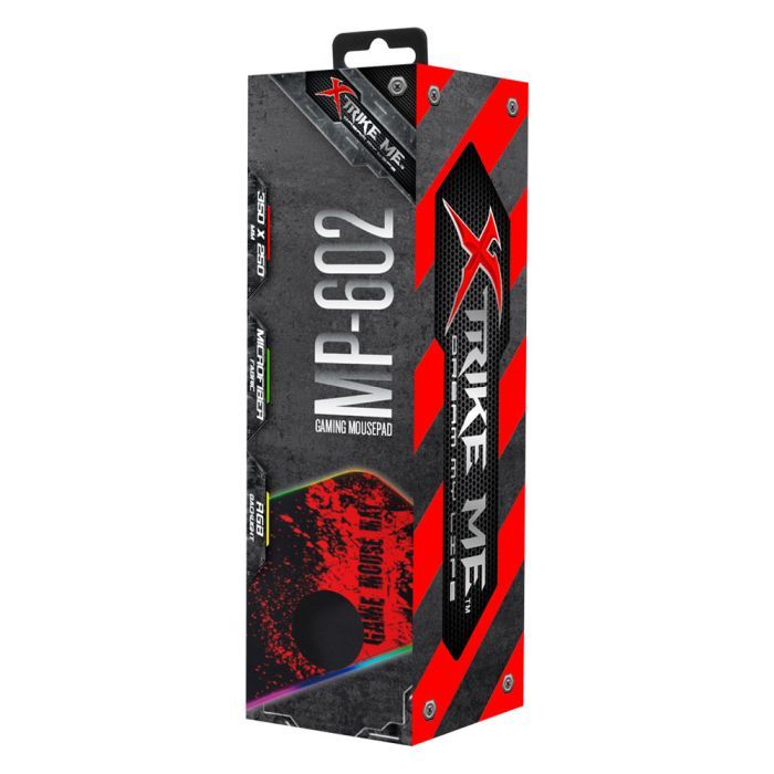 Коврик для мышки Xtrike ME MP-602 RGB lighting Black/Red (MP-602) изображение 4