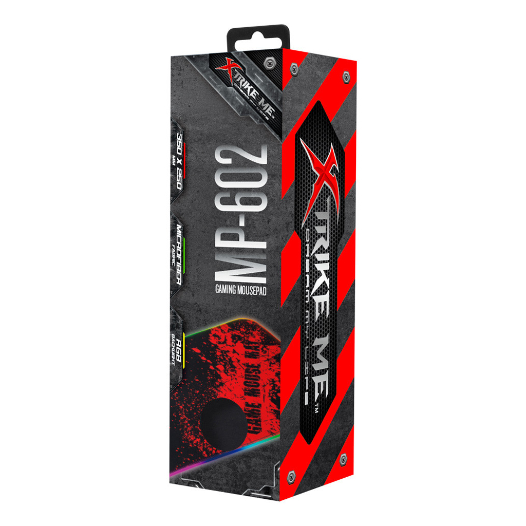 Коврик для мышки Xtrike ME MP-602 RGB lighting Black/Red (MP-602) изображение 4