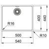 Мойка кухонная Franke Maris MRX 110-50/122.0598.741 (122.0598.741) изображение 3