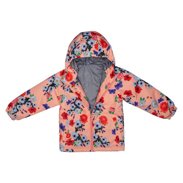 Куртка детская Huppa ALEXIS 18160010 коралловый с принтом 152 (4741468878102) изображение 3