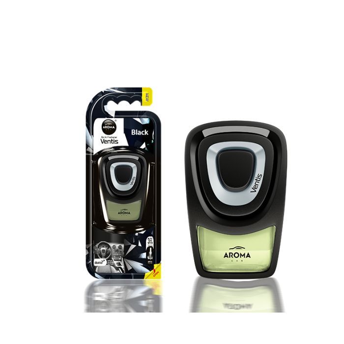 Ароматизатор для автомобиля Aroma Car Ventis - Black 8 мл (631043) изображение 2