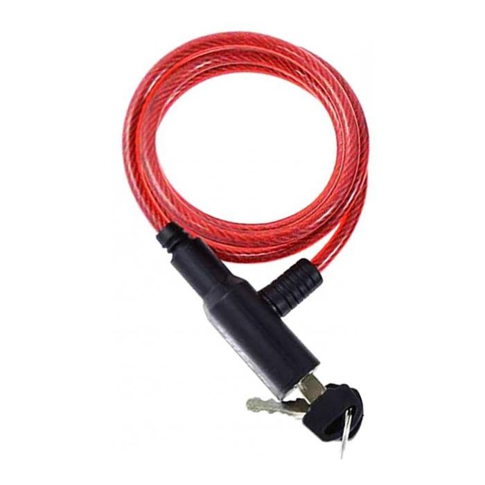 Замок велосипедный Good Bike SUPER LONG 6 x 900 мм Red (88757R-IS)
