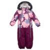 Комбинезон детский Huppa DEVON 2 36160230 бордовый с принтом/бордовый 80 (4741468678627)