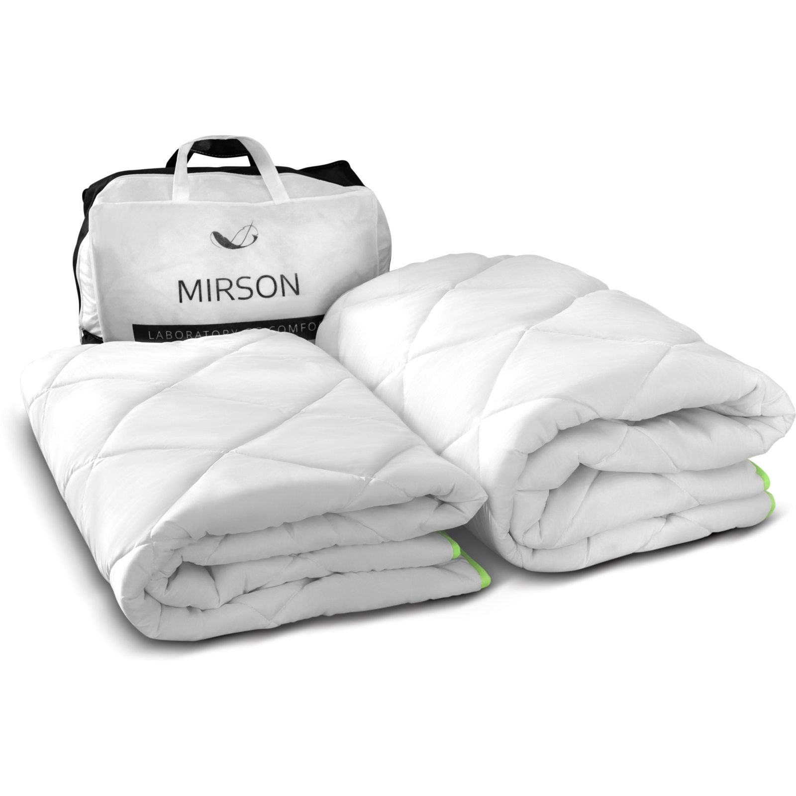 Одеяло MirSon антиаллергенное EcoSilk 003 зима 140x205 см (2200000002839) изображение 4
