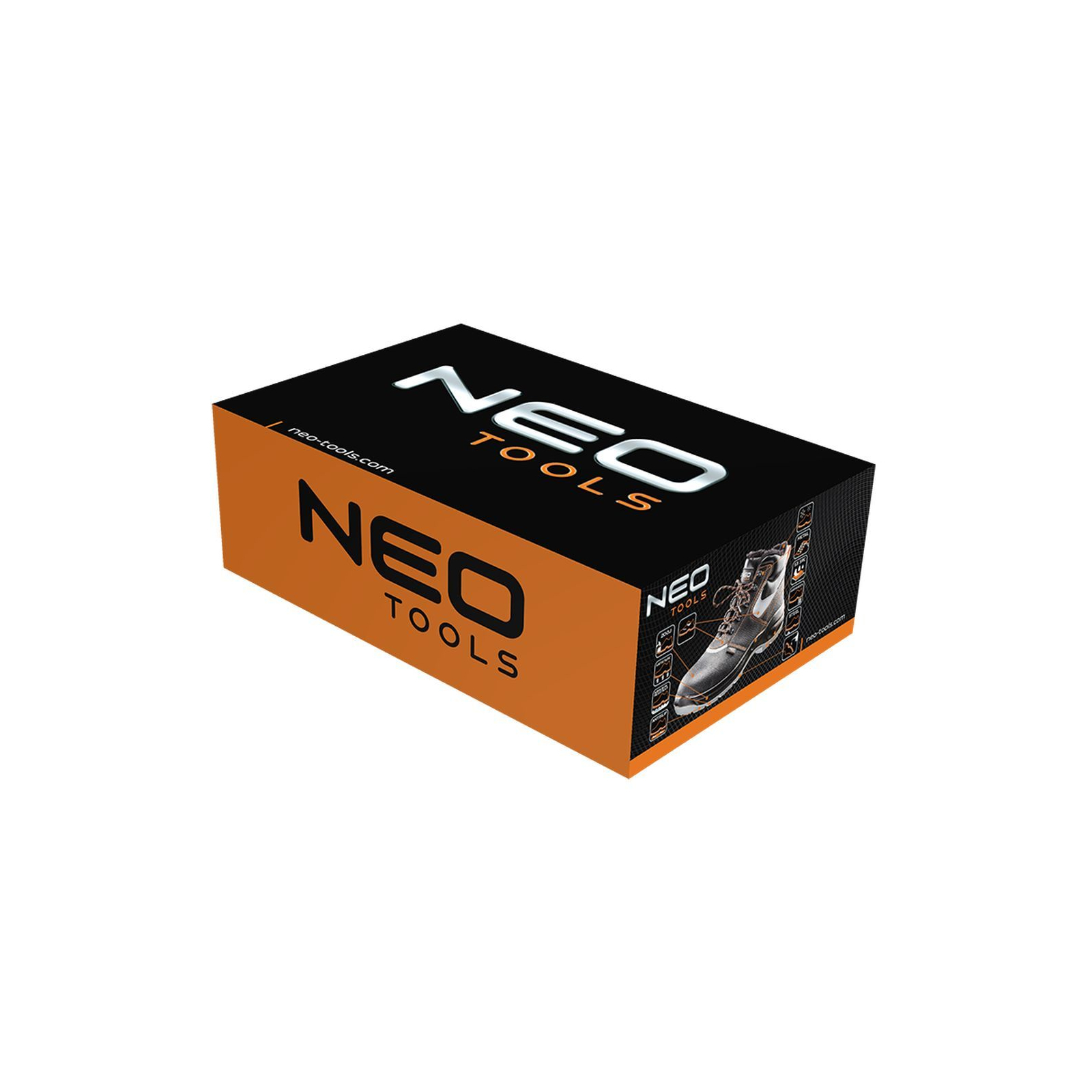 Черевики робочі Neo Tools утеплені, шкіра, антиковзання, підносок до 200 Дж, p.44 (82-145) зображення 2