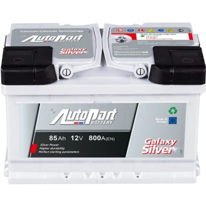 Аккумулятор автомобильный AutoPart 85 Ah/12V Galaxy Silver_SB_ низький (ARL85-GAL0)