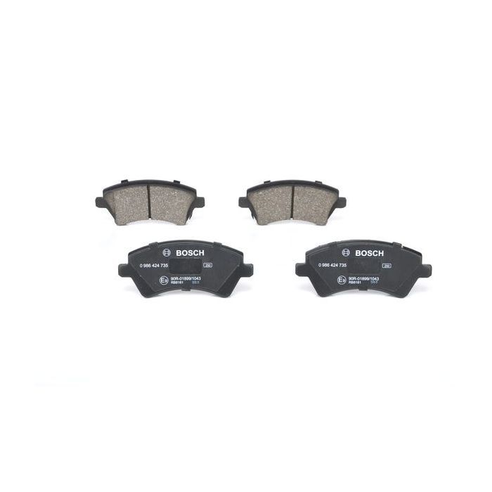 Тормозные колодки Bosch 0 986 424 735 изображение 2