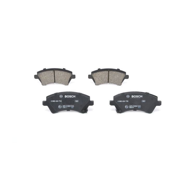Тормозные колодки Bosch 0 986 424 735 изображение 4