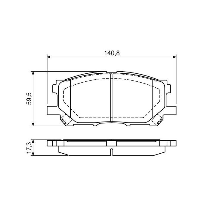 Гальмівні колодки Bosch 0 986 494 218 зображення 7