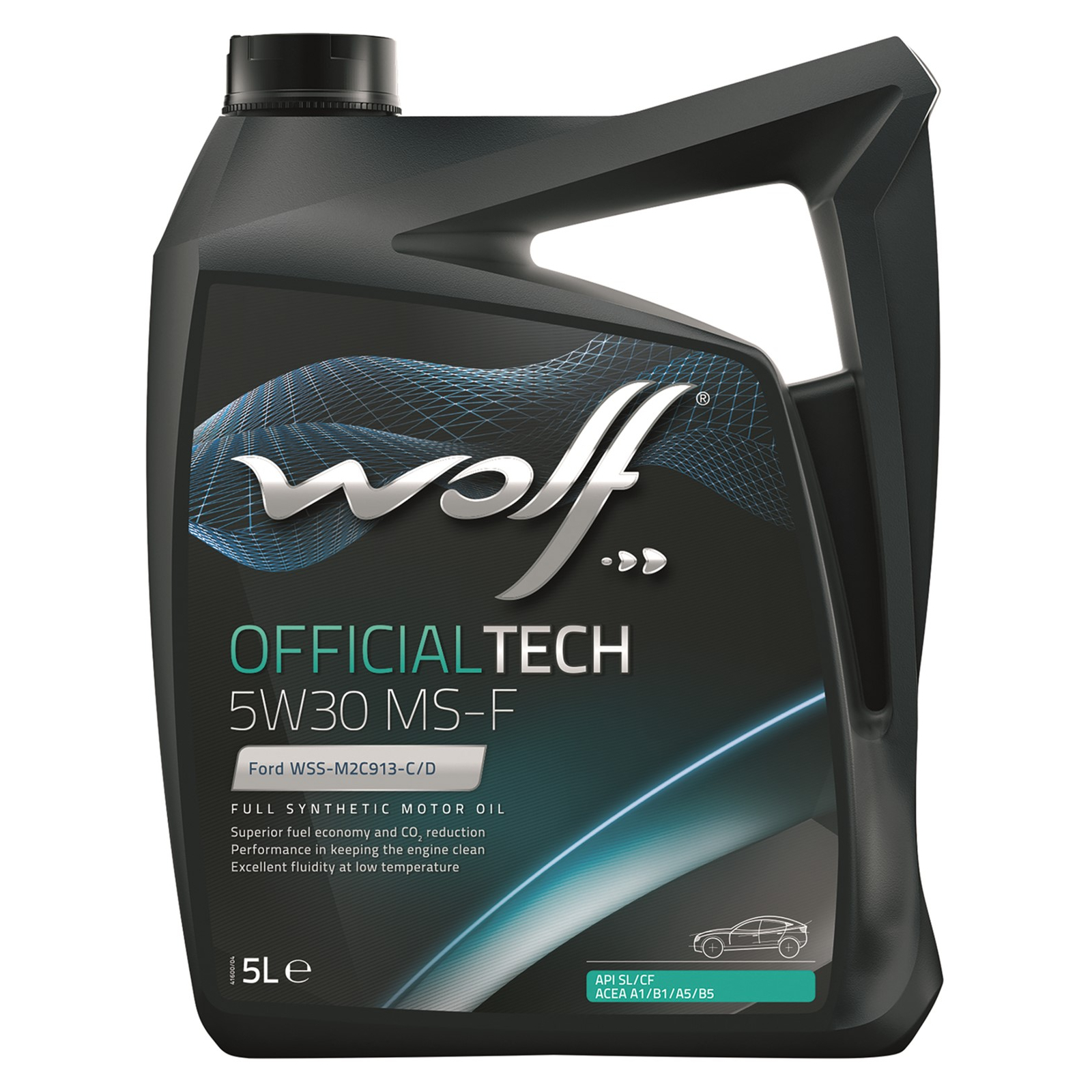 Моторное масло Wolf OFFICIALTECH 5W30 MS-F 5л (8308819)