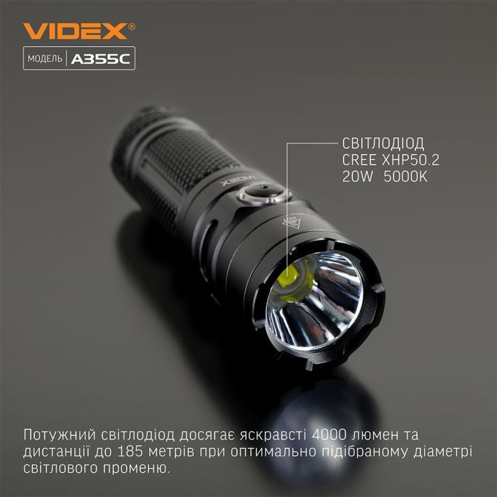 Ліхтар Videx VLF-A355C 4000Lm 5000K (VLF-A355C) зображення 4