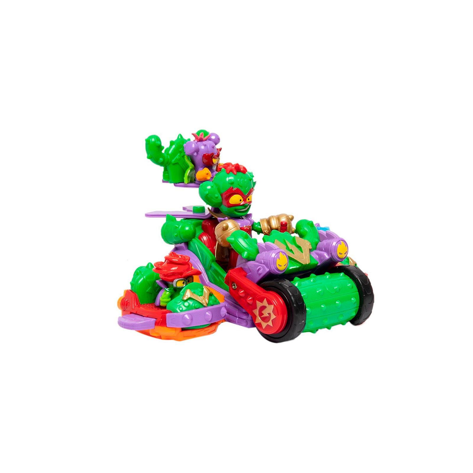 Ігровий набір SuperThings Kazoom Kids S1 Спайк-Ролер Кактус (PSTSP514IN00) зображення 6