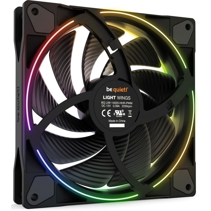 Кулер для корпуса Be quiet! Light Wings 140mm PWM high-speed (BL075) изображение 2