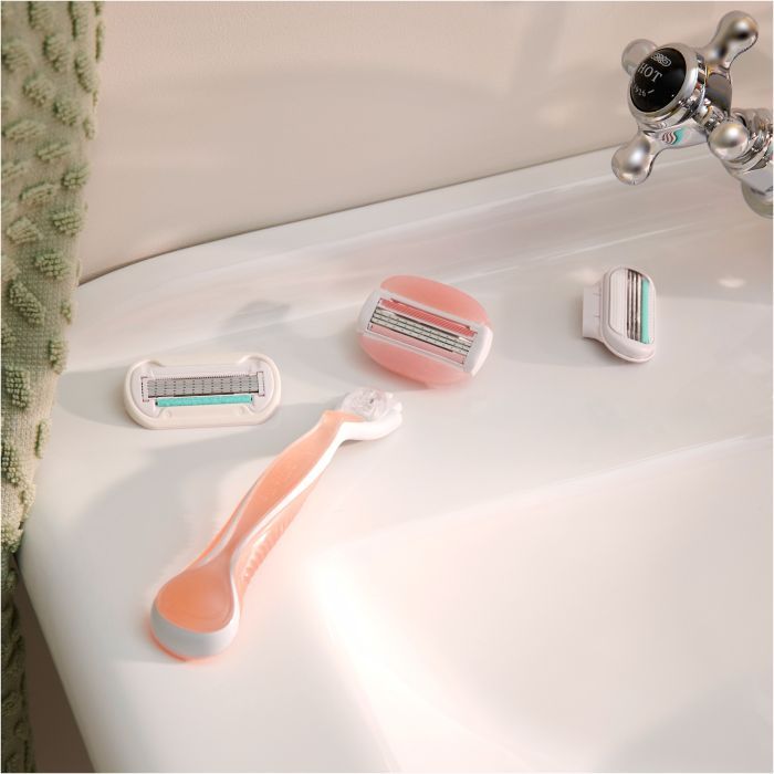 Бритва Gillette Venus Comfortglide Spa Breeze с 4 сменными картриджами (7702018469727) изображение 7