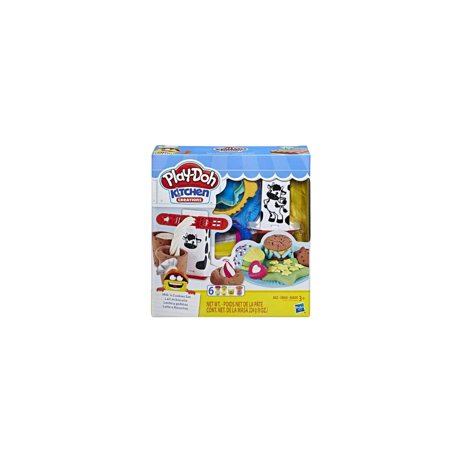 Набор для творчества Hasbro Play-Doh Набор печенья с молоком (E5471)