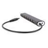 Концентратор Gembird 7 x USB 2.0 black (UHB-U2P7-04) зображення 2