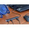 Концентратор Gembird 7 x USB 2.0 black (UHB-U2P7-04) зображення 3