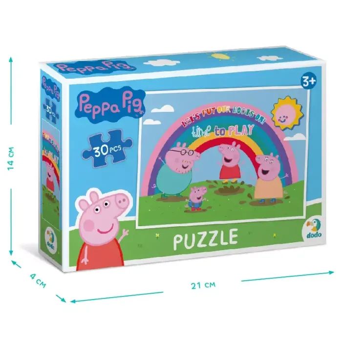 Пазл DoDo на 30 елементів Peppa Pig (200303) зображення 4