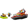 Конструктор LEGO City Човен пожежної бригади 144 деталі (60373) зображення 2