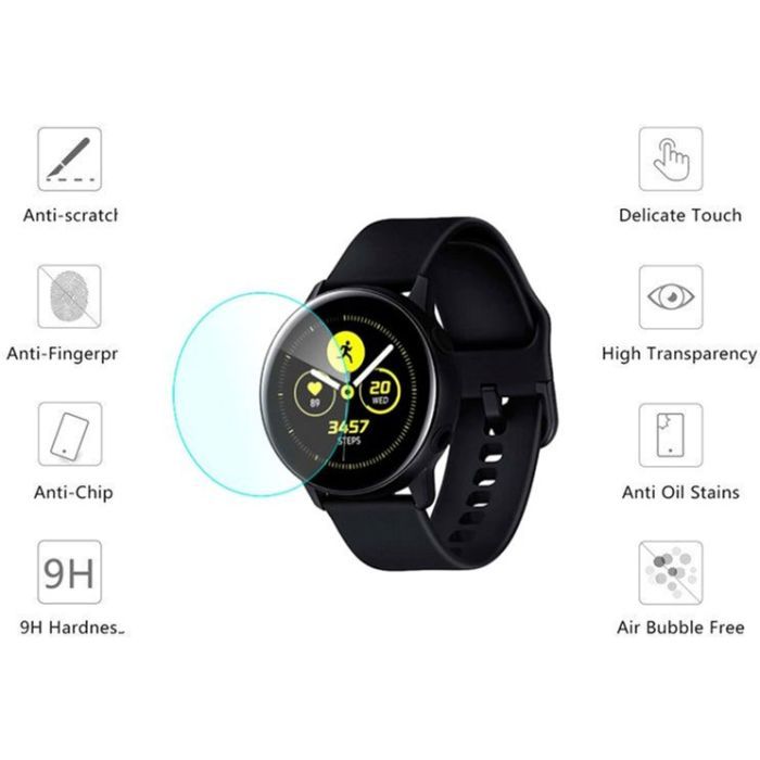 Пленка защитная Drobak Ceramics Samsung Galaxy Watch Active (2 шт) (313111) изображение 2