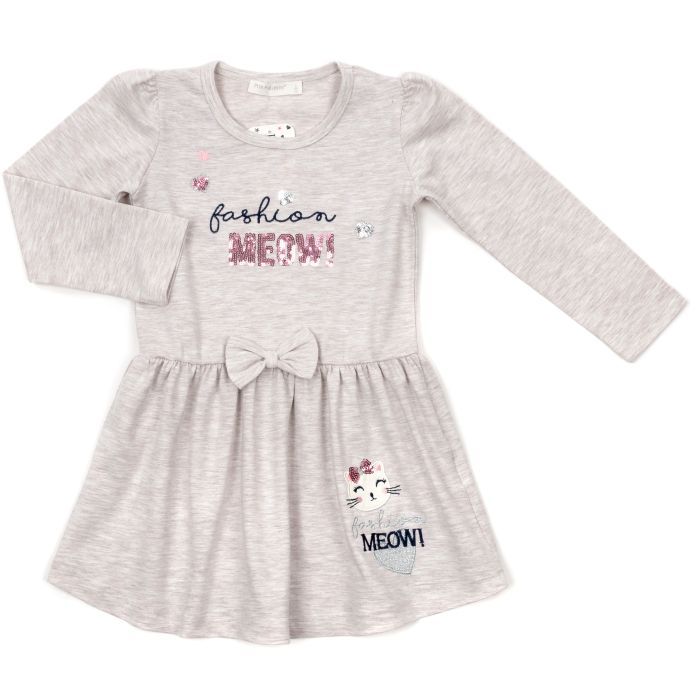 Плаття дитяче POP FASHION з котиком (6726-122G-beige)
