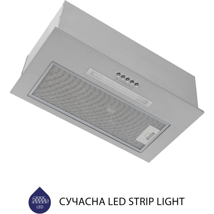Витяжка кухонна Minola HBI 5323 I 800 LED зображення 4