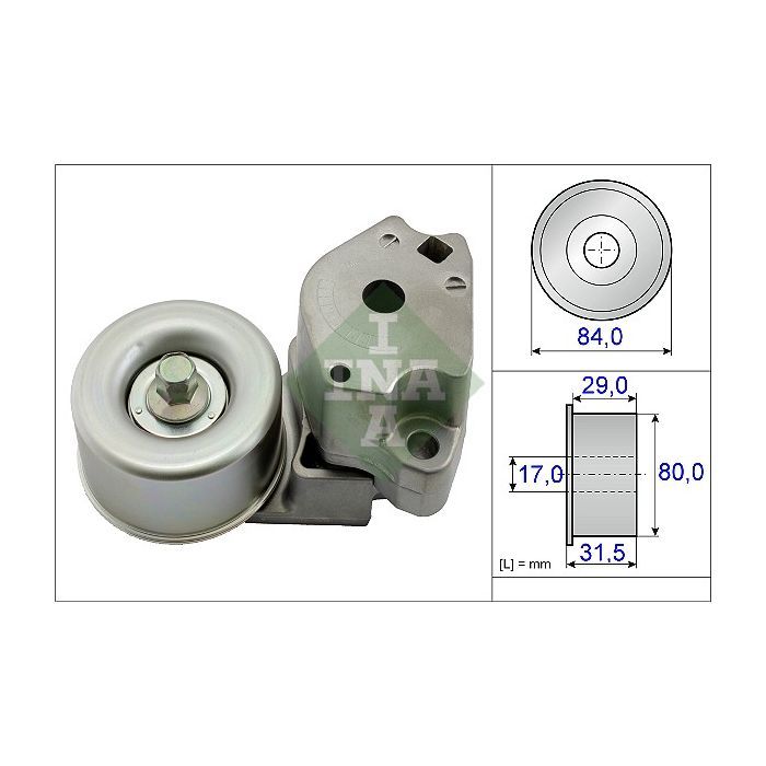 Натягувач ременя з роликом INA 534 0477 10