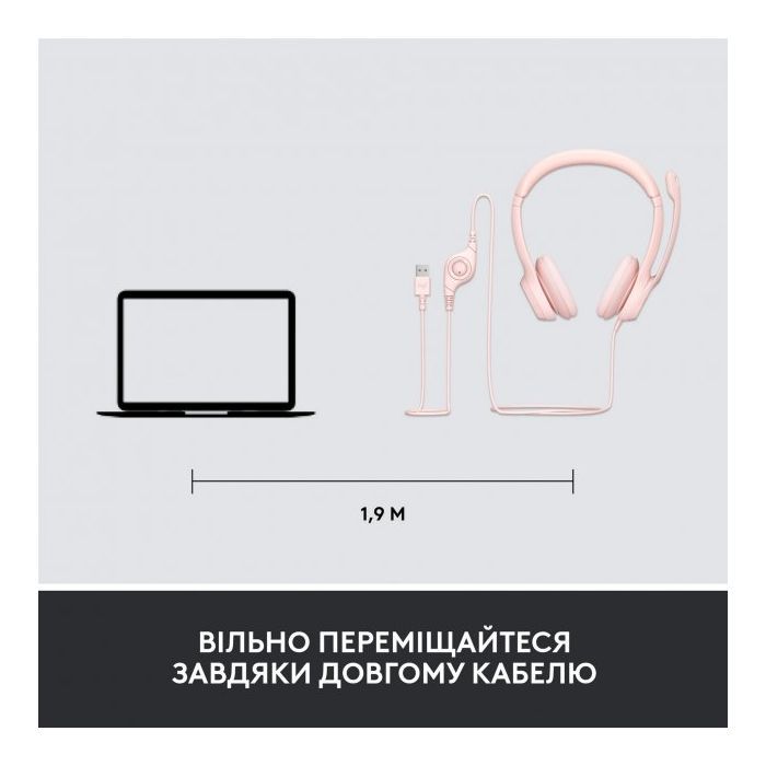 Наушники Logitech H390 (981-000406) изображение 8