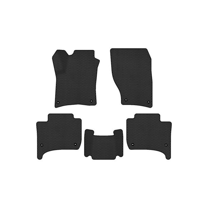 Коврик в салон EVAtech Volkswagen Touareg (7P) 2010-2014 2 поколін (VW32527CD5TL8RBB)