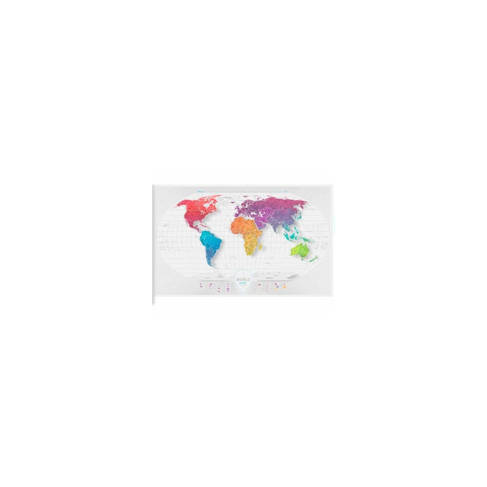 Скретч карта 1DEA.me Travel Map Air World (13041) изображение 2
