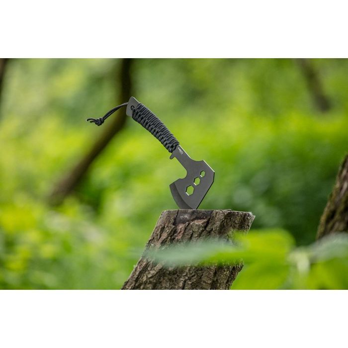 Сокира Neo Tools 26см, лезо 8см, 3Cr13, ручка з паракорду (63-118) зображення 11